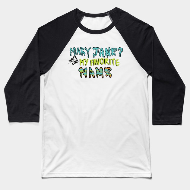 Shaggy Quote Baseball T-Shirt by EunoiaColor